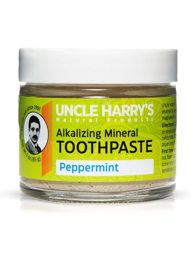 Uncle Harry's UNCLE HARRY Peppermint Toothpaste, 2 OZ - Image 1